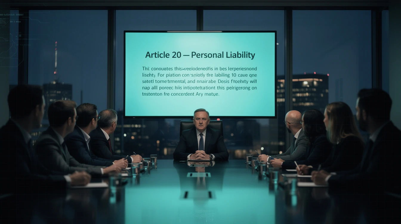 Director Liability Under NIS2 & GDPR — Irish Director Briefing